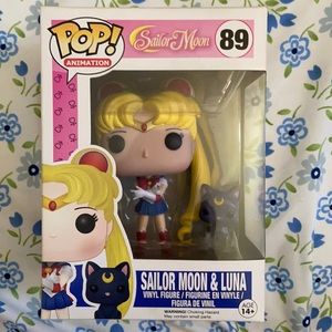 Funko Pop 89 Sailor Moon and Luna
